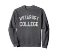 Antisocial Wizardry College Sweatshirt - Unique Graphic for Adults - T-Shirt, Sweatshirt, Hoodie