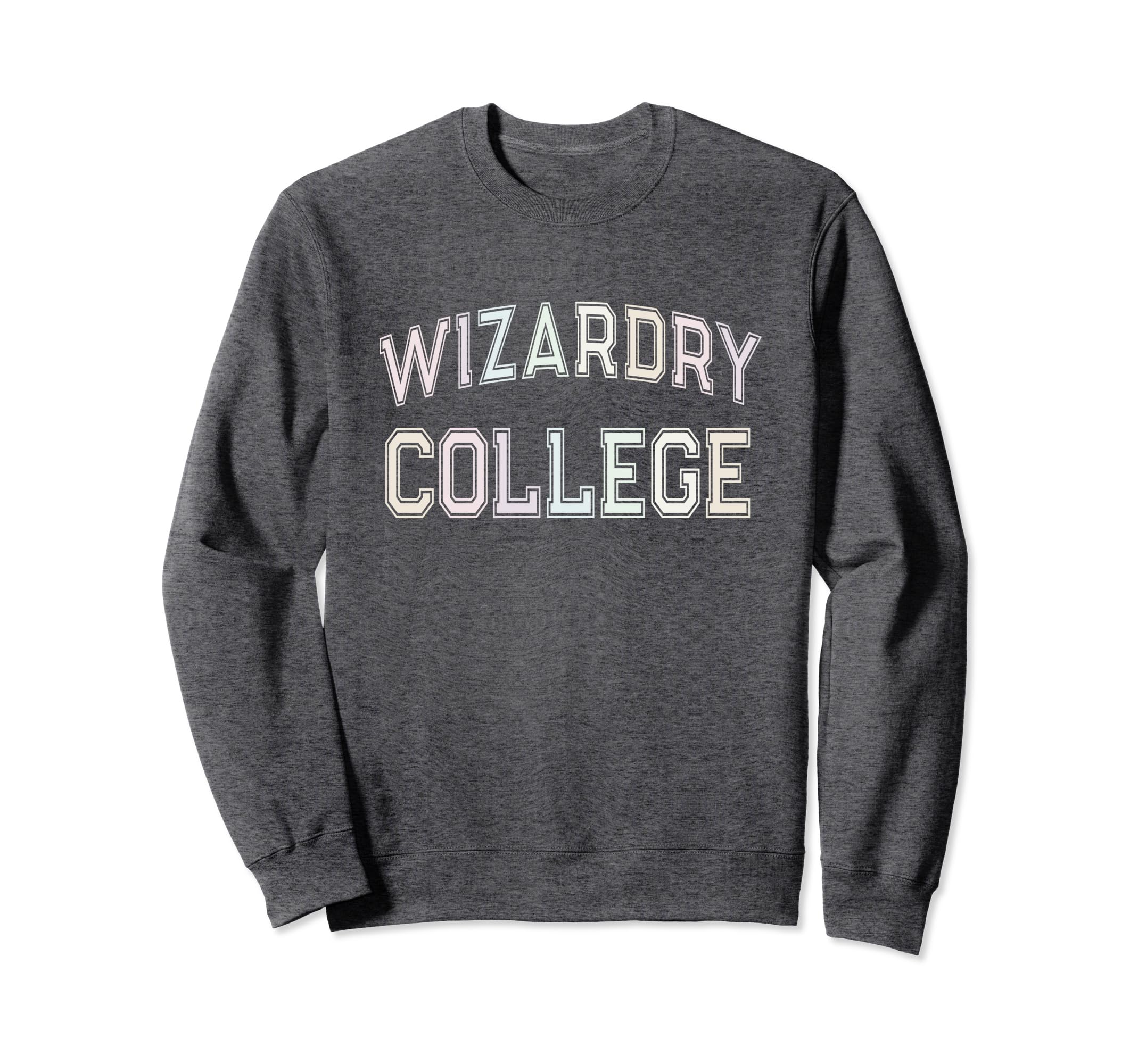 Antisocial Wizardry College Sweatshirt - Unique Graphic for Adults - T-Shirt, Sweatshirt, Hoodie