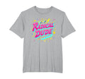 Radical Dude 80S Neon Skateboard Party T-Shirt - Unique Graphic for Adults - T-Shirt, Sweatshirt, Hoodie