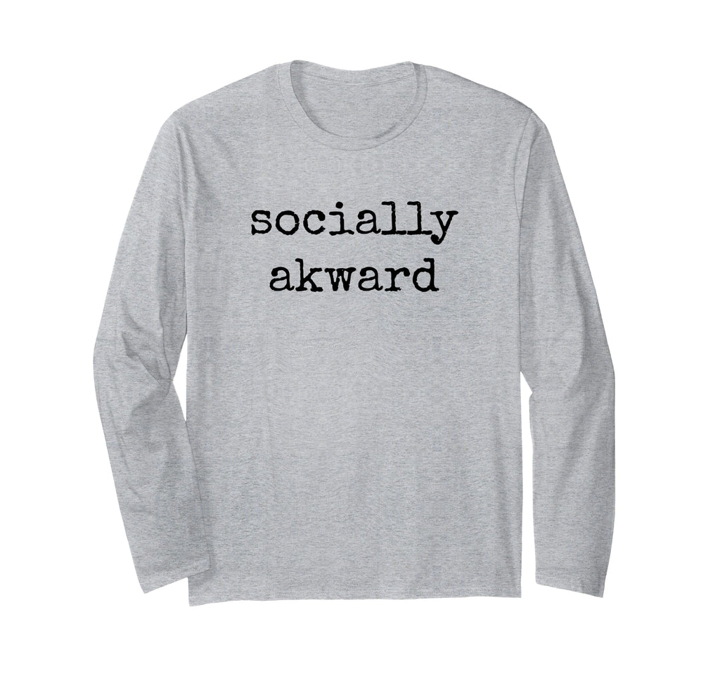 Socially Awkward Funny Introvert T-Shirt - Custom Art Print for Adults - T-Shirt, Sweatshirt, Hoodie