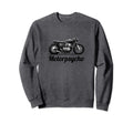 Motorpsycho Motorcycle Cafe Racer Biker Sweatshirt - Unique Graphic Unisex - T-Shirt, Sweatshirt, Hoodie