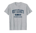 West Elizabeth Pennsylvania Pa T-Shirt - Fun Novelty Design Unisex - T-Shirt, Sweatshirt, Hoodie