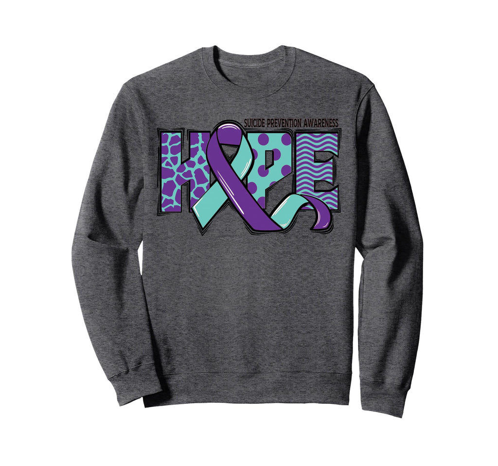 Suicide Prevention Awareness Semicolon Hoodie - Streetwear Style Men Women - T-Shirt, Sweatshirt, Hoodie