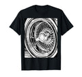 100 Spoke Wire Wheel Knock Off Lowrider T-Shirt - Trendy Graphic Unisex - T-Shirt, Sweatshirt, Hoodie