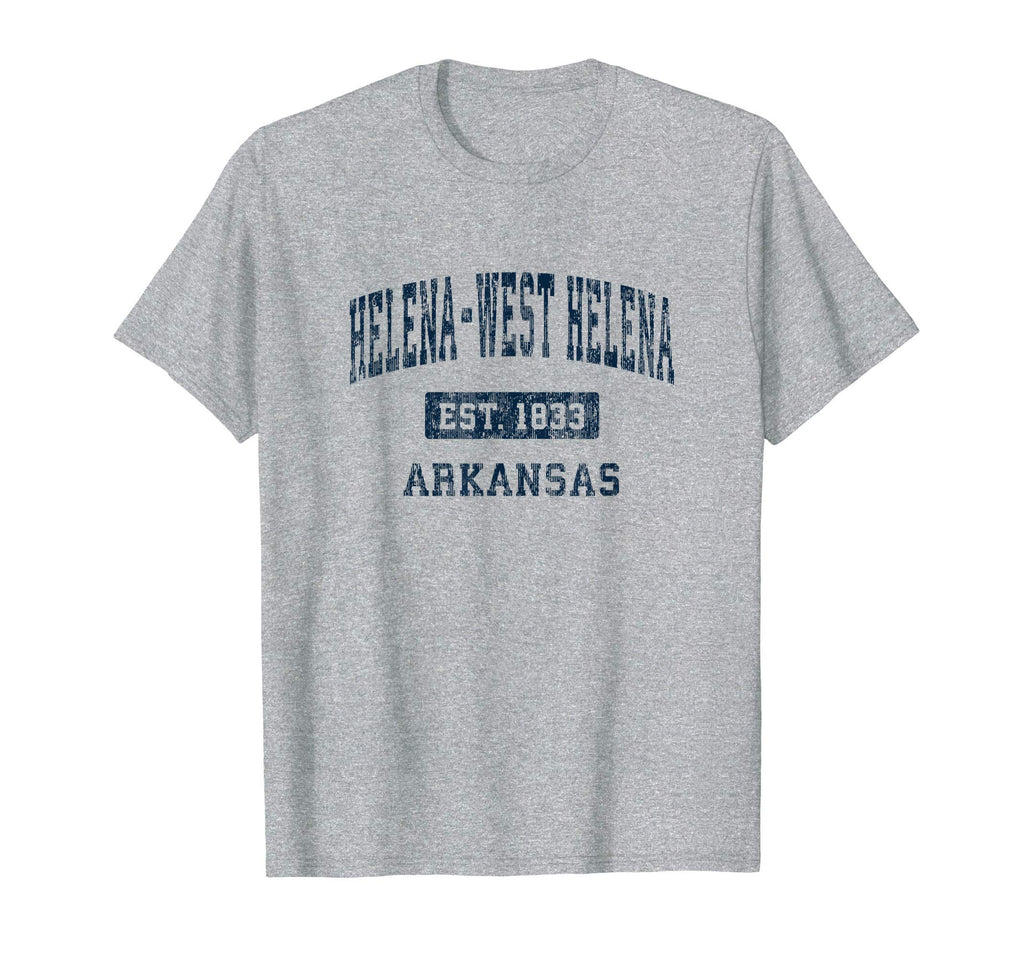 Helena West Helena Arkansas Ar Sports T-Shirt - Custom Art Print Unisex - T-Shirt, Sweatshirt, Hoodie