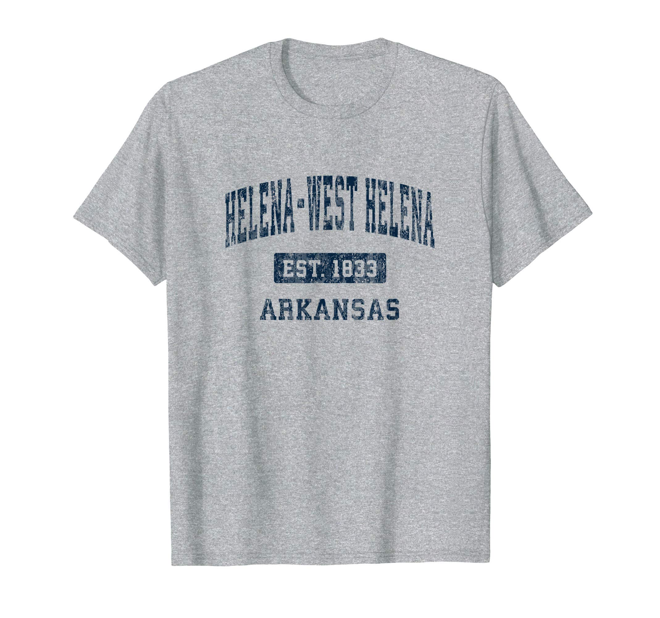 Helena West Helena Arkansas Ar Sports T-Shirt - Custom Art Print Unisex - T-Shirt, Sweatshirt, Hoodie
