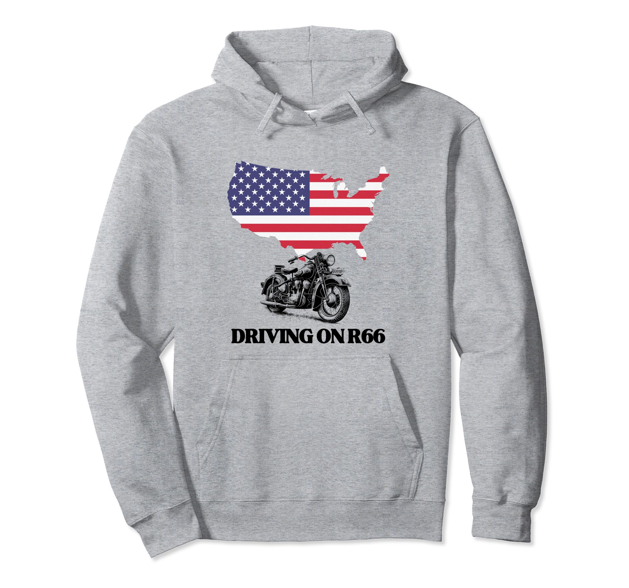 Driving R66 Motorcycle Hoodie - Novelty Apparel Men Women - T-Shirt, Sweatshirt, Hoodie