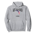 West Palm Beach Florida Fl Throwback Usa Hoodie - Novelty Apparel Unisex - T-Shirt, Sweatshirt, Hoodie