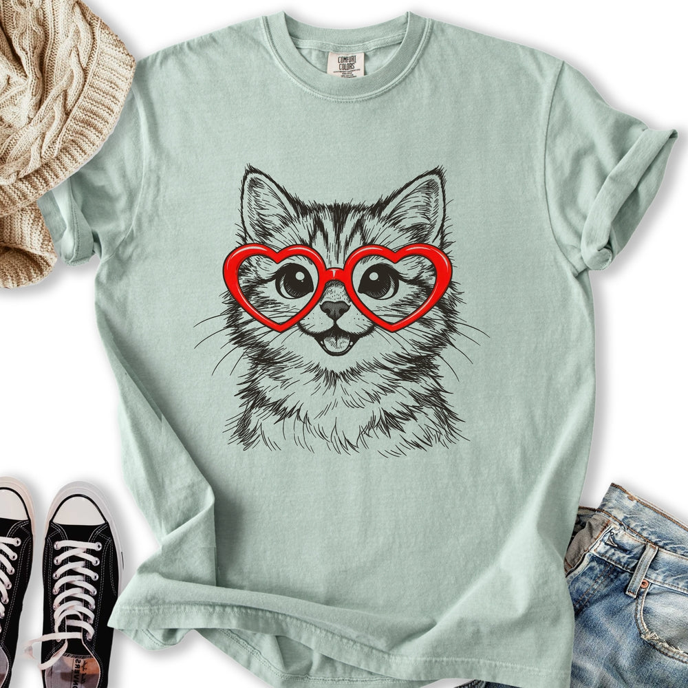 Love Cat - Adult & Kids T-Shirts, Sweatshirts & Hoodies apparel design preview 2