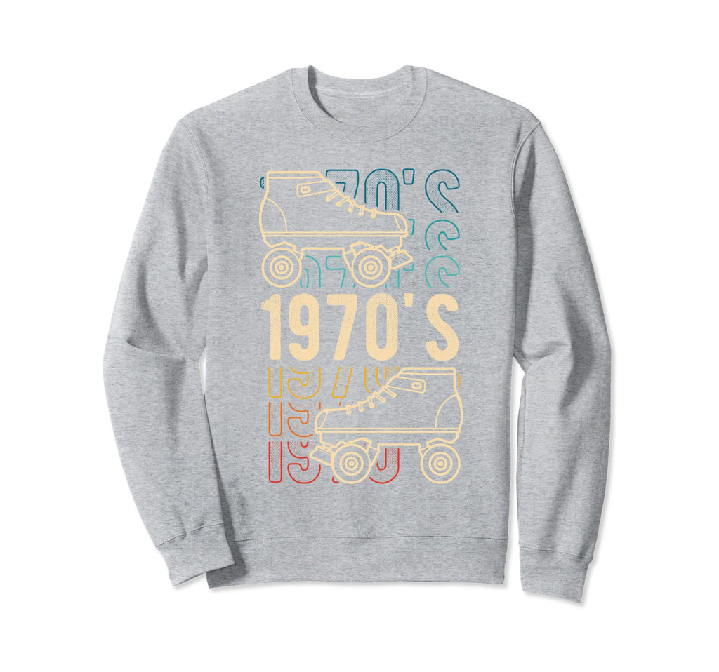 1970S Roller Skates Skating Sweatshirt - Trendy Graphic Men Women - T-Shirt, Sweatshirt, Hoodie