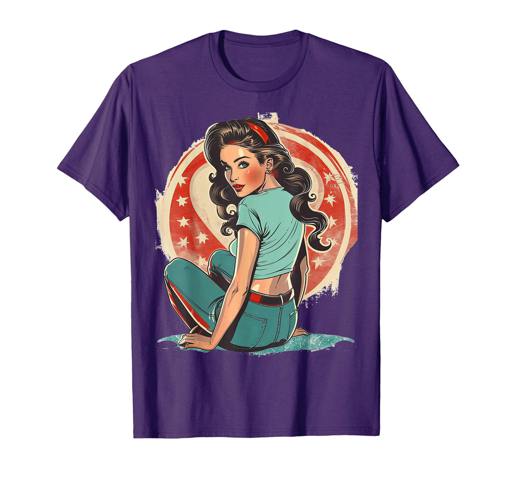 Pinup Pin Up T-Shirt - Streetwear Style for Adults - T-Shirt, Sweatshirt, Hoodie