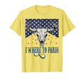Im Here To Pardi Western Bull Skull T-Shirt - Minimalist Print Unisex - T-Shirt, Sweatshirt, Hoodie