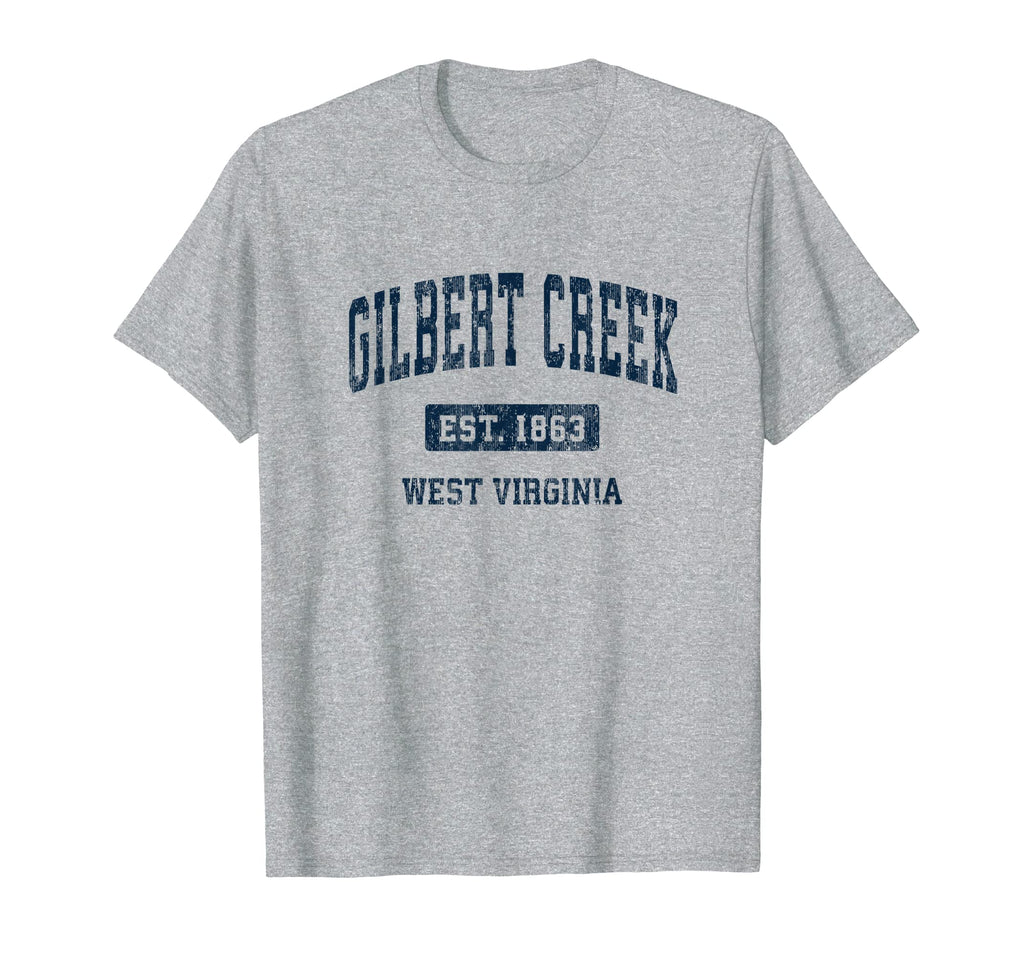 Gilbert Creek West Virginia Wv T-Shirt - Minimalist Print for Adults - T-Shirt, Sweatshirt, Hoodie