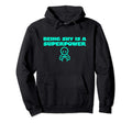 Being Shy Is Superpower Fun Shy Hoodie - Unique Graphic Men Women - T-Shirt, Sweatshirt, Hoodie