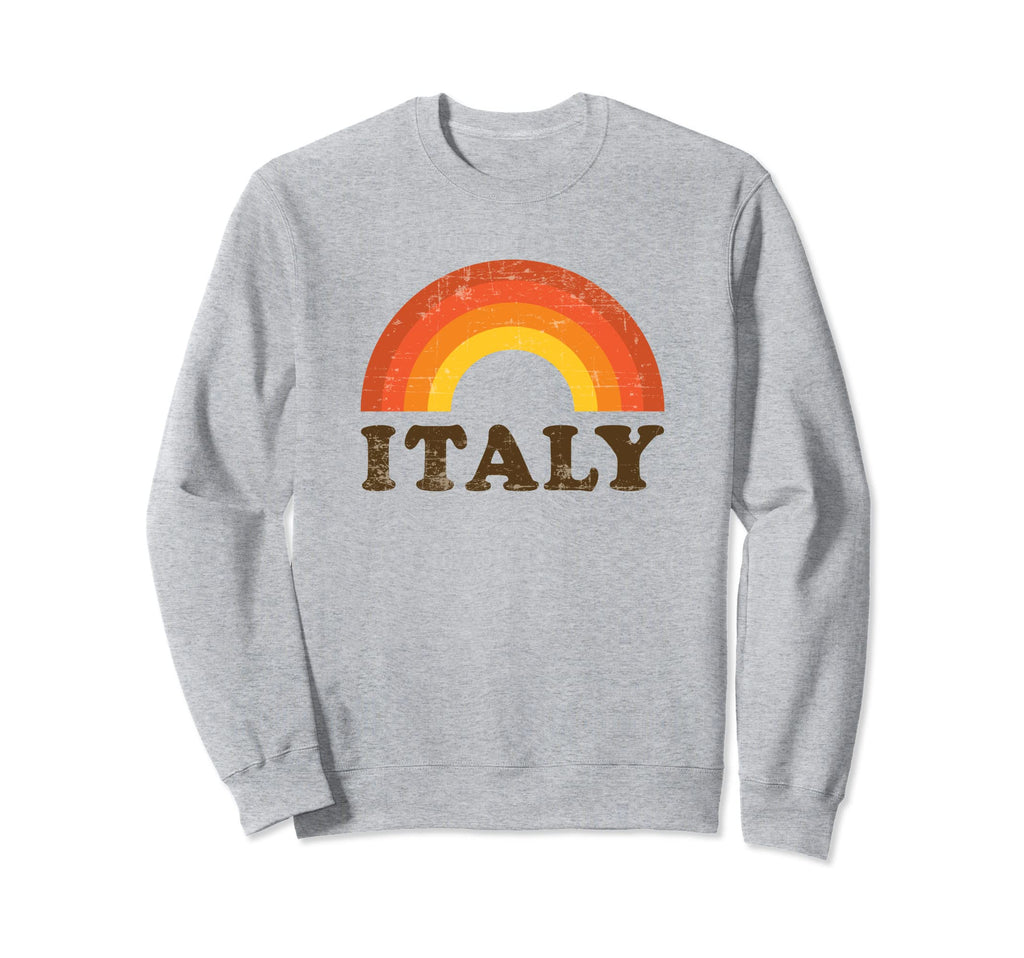 Italy Vacation Souvenir Distressed Sweatshirt - Custom Art Print Men Women - T-Shirt, Sweatshirt, Hoodie