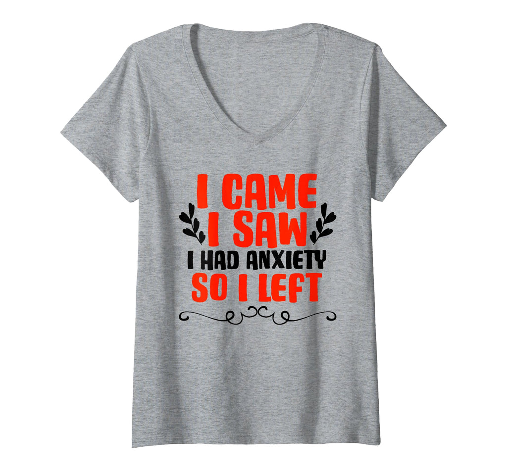 Womens Funny Anxiety Quotes Sayings T-Shirt - Trendy Graphic for Adults - T-Shirt, Sweatshirt, Hoodie