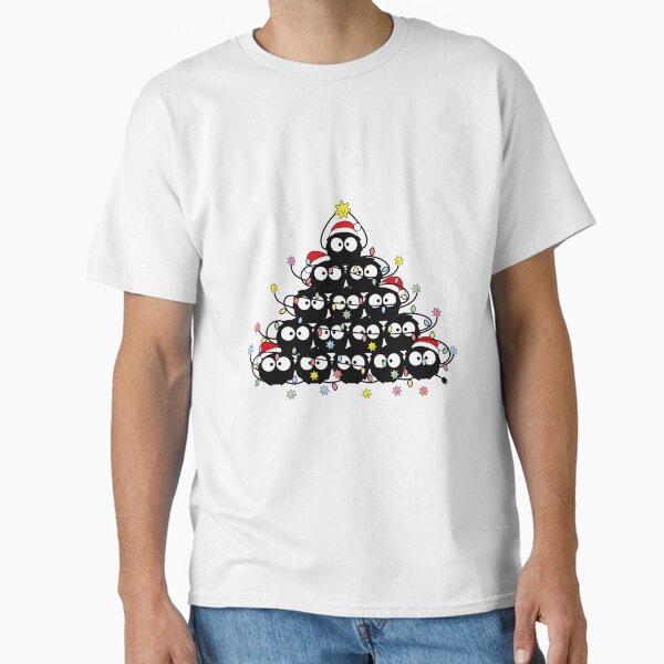 Soot Sprites Christmas Tree Spirited Away - Adult & Kids T-Shirts, Sweatshirts & Hoodies apparel design preview 1