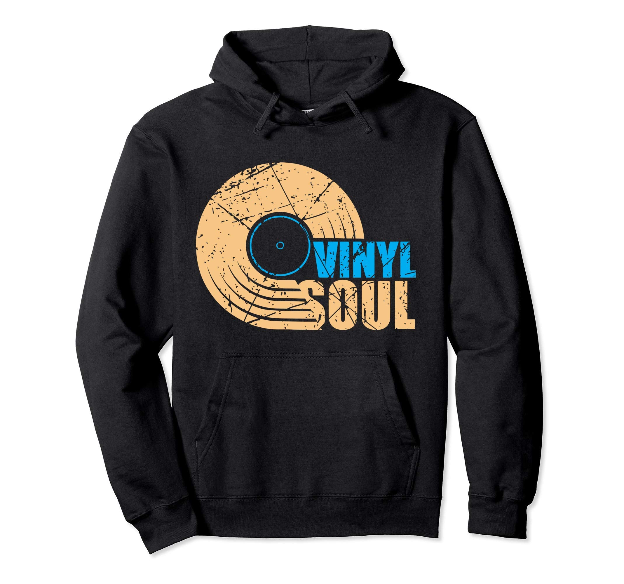 Vinyl Soul Old School Dj Turntables Lp Hoodie - Streetwear Style Men Women - T-Shirt, Sweatshirt, Hoodie