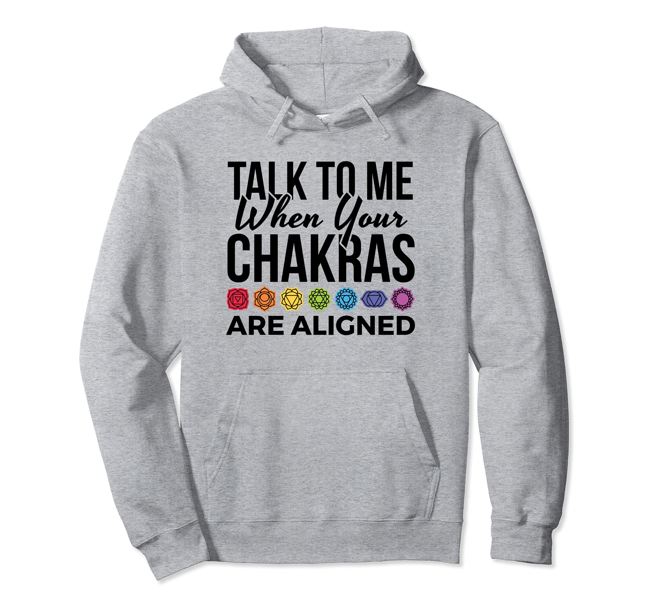 Chakra 7 Chakras Symbol Meditation Yoga Hoodie - Aesthetic Graphic Unisex - T-Shirt, Sweatshirt, Hoodie