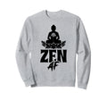 Meditation Enso Circle Mindfulness Sweatshirt - Unique Graphic Men Women - T-Shirt, Sweatshirt, Hoodie