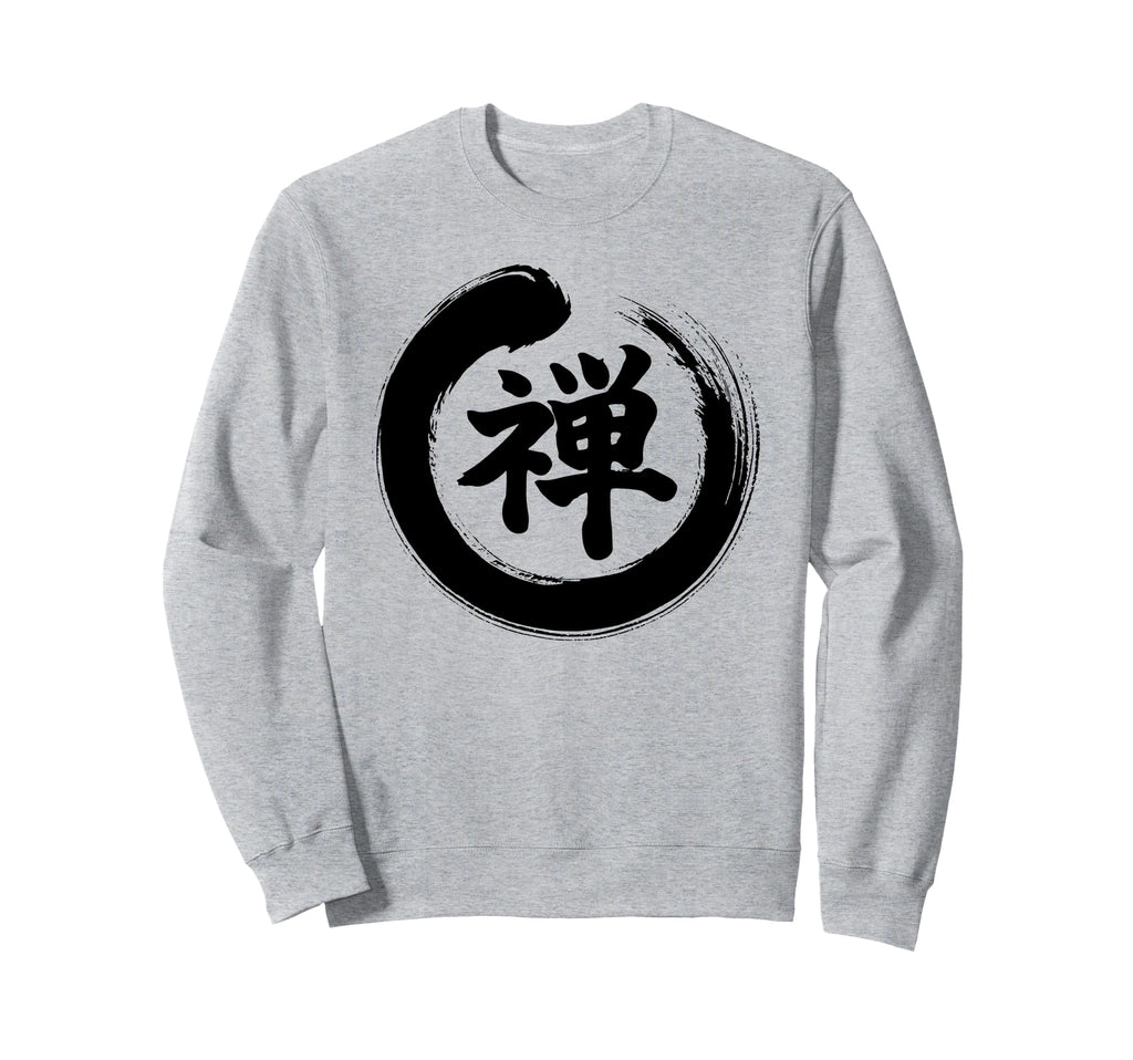 Meditation Enso Circle Mindfulness Sweatshirt - Graphic Print for Adults - T-Shirt, Sweatshirt, Hoodie