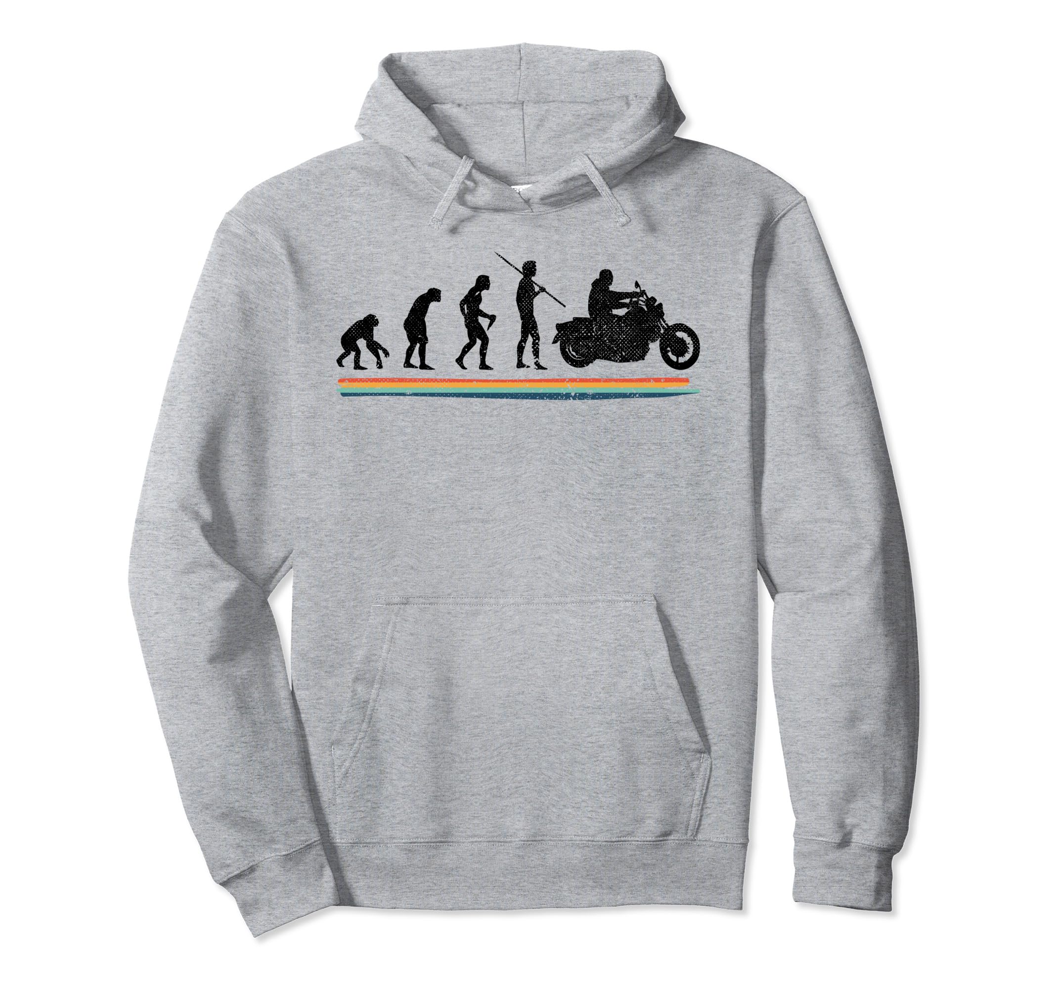 Evolution Custom Motorcycle Biker Funny Hoodie - Streetwear Style Men Women - T-Shirt, Sweatshirt, Hoodie