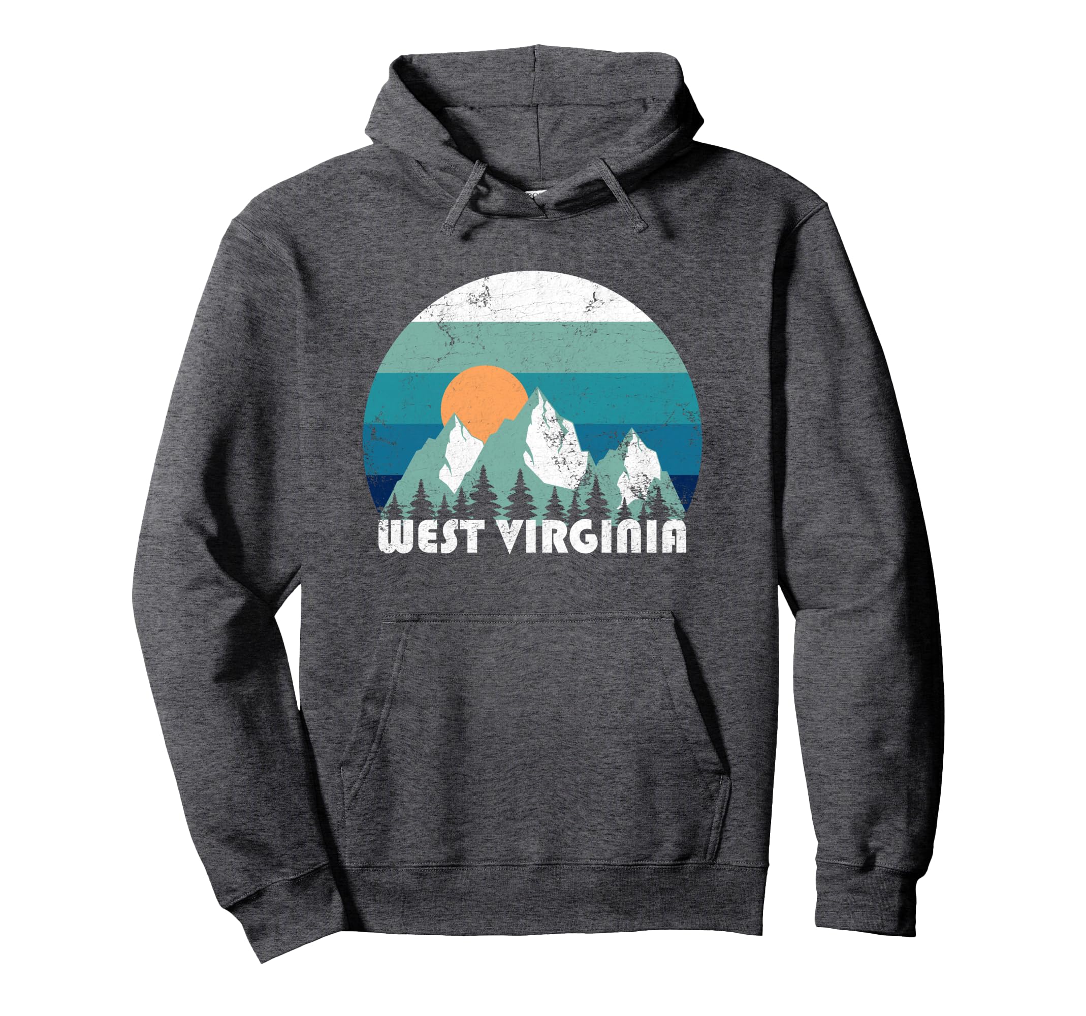 West Virginia State Hoodie - Aesthetic Graphic Unisex - T-Shirt, Sweatshirt, Hoodie