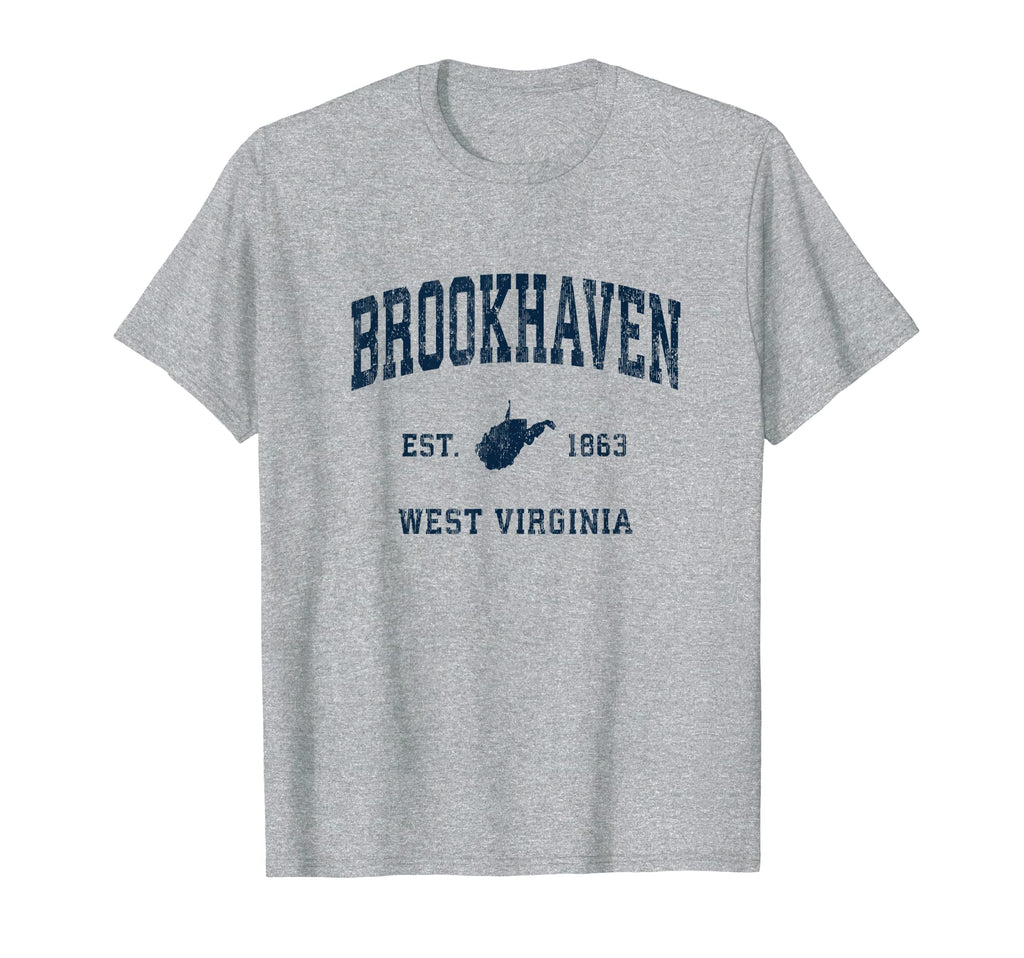 Brookhaven West Virginia Wv T-Shirt - Fun Novelty Design Men Women - T-Shirt, Sweatshirt, Hoodie