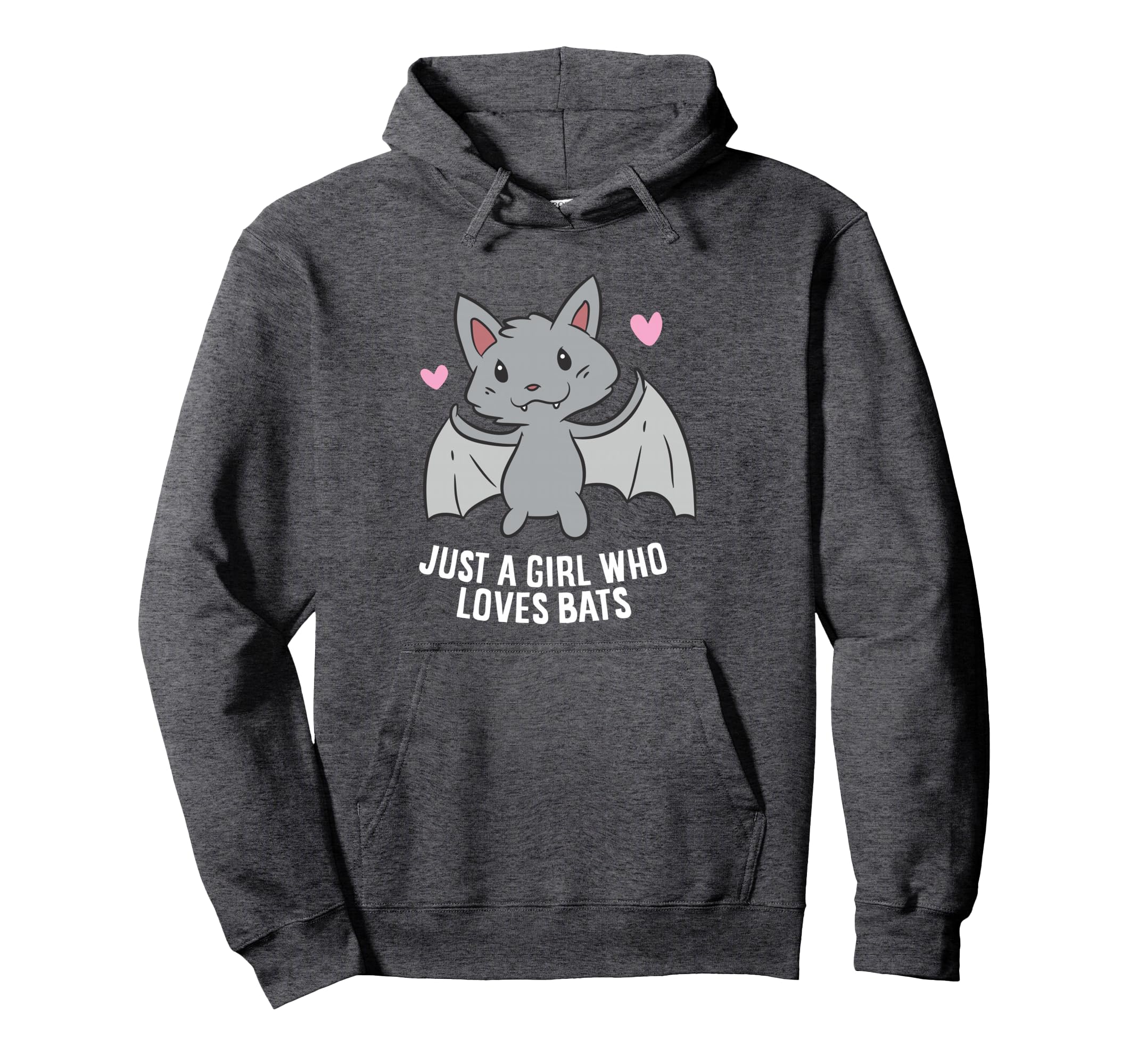Just Who Loves Bats Hoodie - Fun Novelty Design Men Women - T-Shirt, Sweatshirt, Hoodie