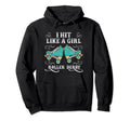 Roller Skates Roller Derby Skater Hoodie - Minimalist Print for Adults - T-Shirt, Sweatshirt, Hoodie