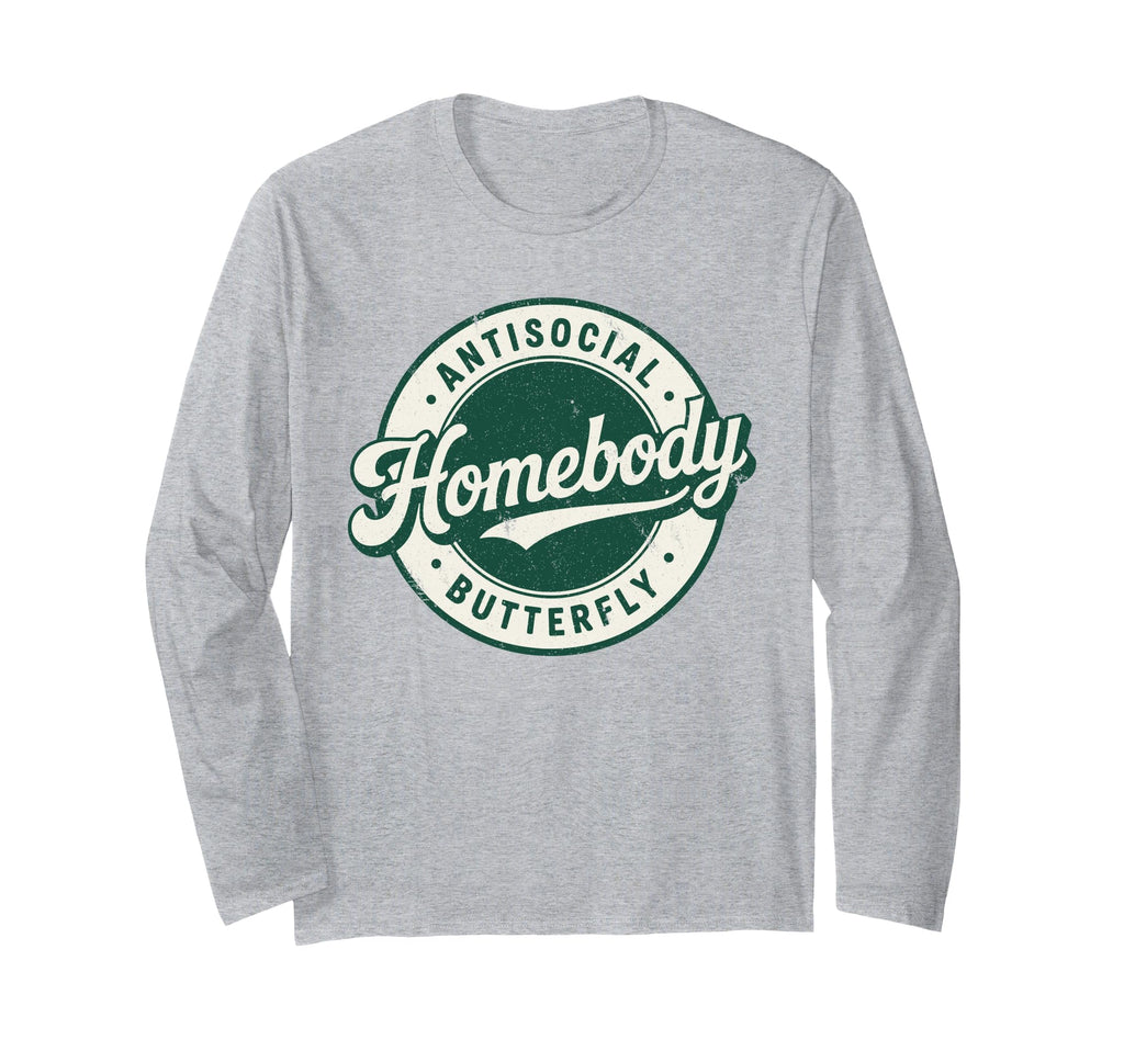 Homebody Antisocial Butterfly T-Shirt - Unique Graphic for Adults - T-Shirt, Sweatshirt, Hoodie