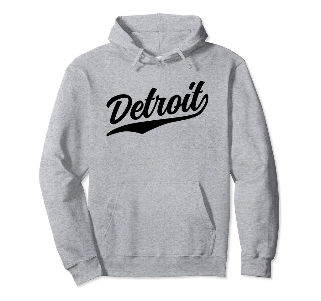 Detroit Michigan 1970S Old School Hoodie - Custom Art Print Men Women - T-Shirt, Sweatshirt, Hoodie