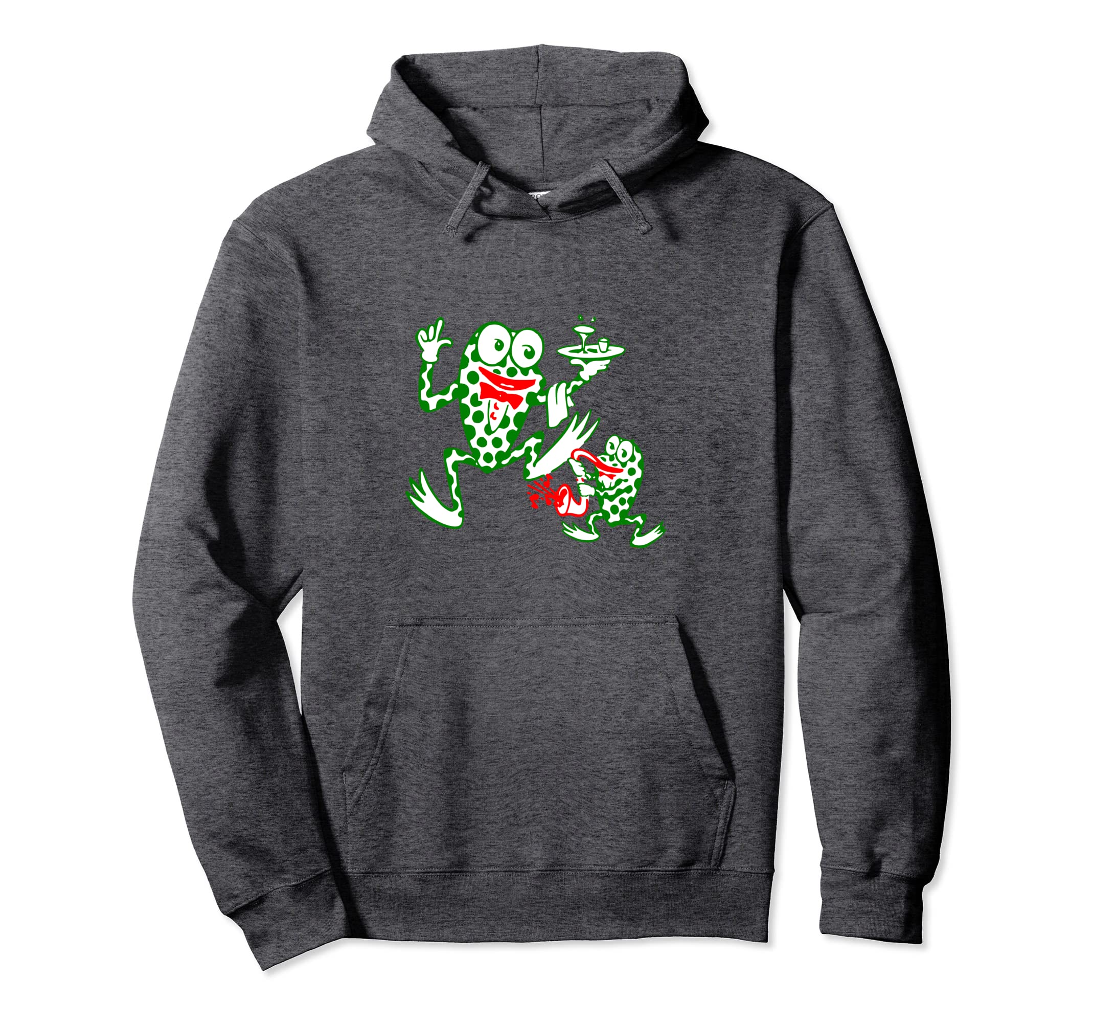 Matchbook Restaurant Waiter Frogs Hoodie - Casual Everyday Wear Unisex - T-Shirt, Sweatshirt, Hoodie