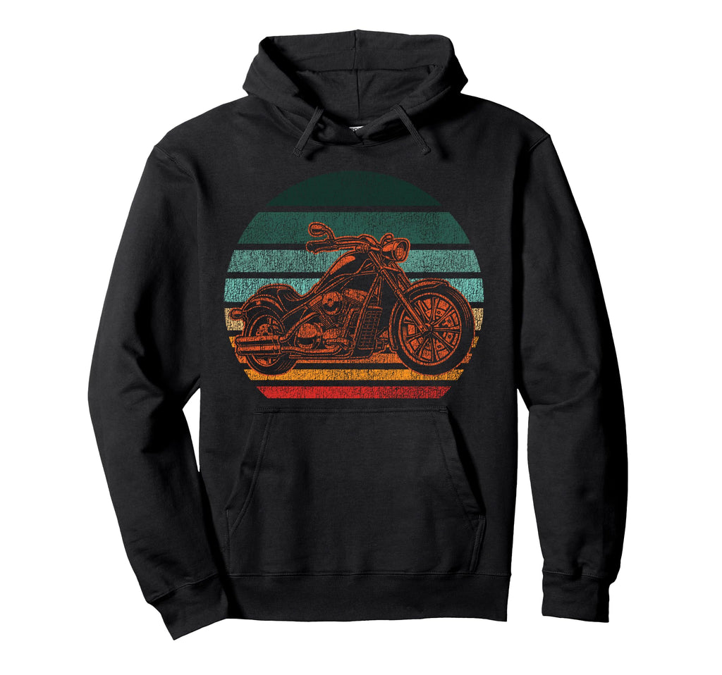 Motorcycle Biker Hoodie - Minimalist Print Unisex - T-Shirt, Sweatshirt, Hoodie