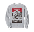 Giddy Up Buttercup Cowgirl Barrel Sweatshirt - Streetwear Style for Adults - T-Shirt, Sweatshirt, Hoodie