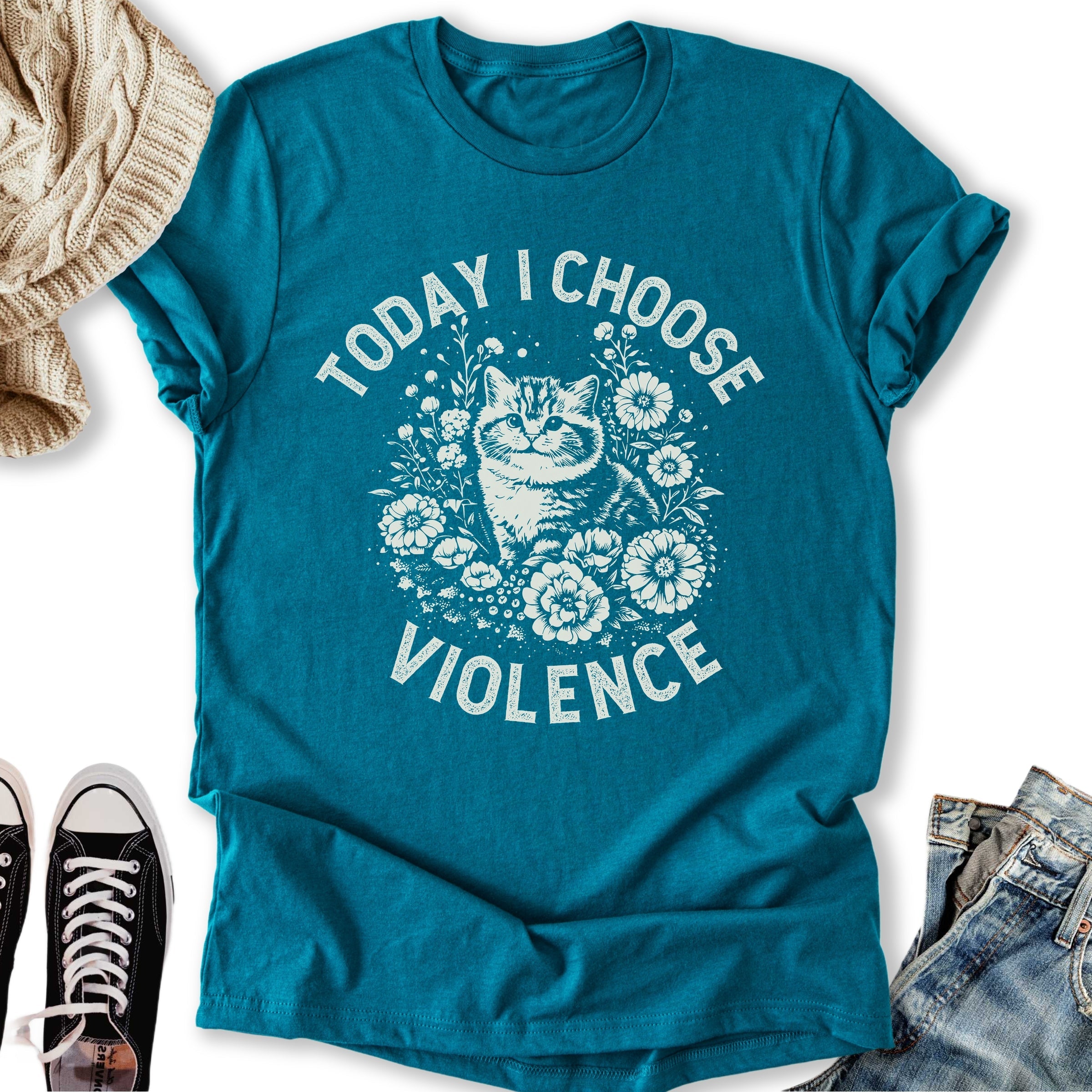 I Choose Violence - Adult & Kids T-Shirts, Sweatshirts & Hoodies apparel design preview 2