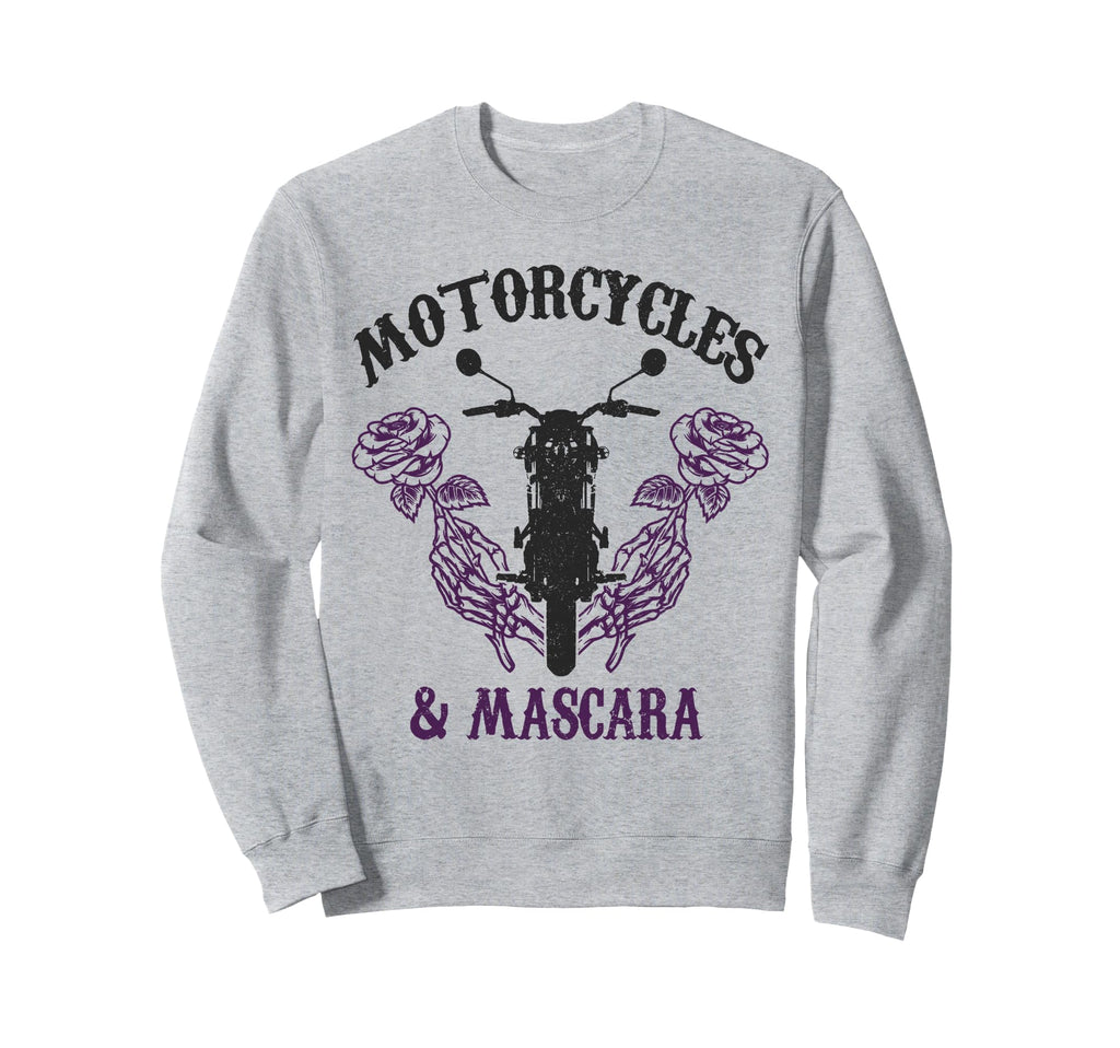 Motorcycles Mascara Biker Sweatshirt - Graphic Print Unisex - T-Shirt, Sweatshirt, Hoodie