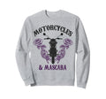 Motorcycles Mascara Biker Sweatshirt - Graphic Print Unisex - T-Shirt, Sweatshirt, Hoodie