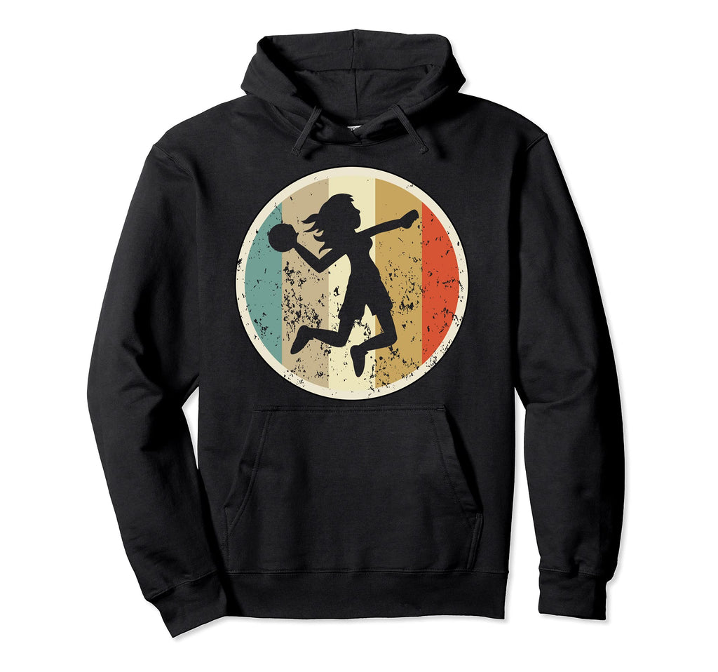 Handball Player Sports Distressed Hoodie - Minimalist Print Men Women - T-Shirt, Sweatshirt, Hoodie