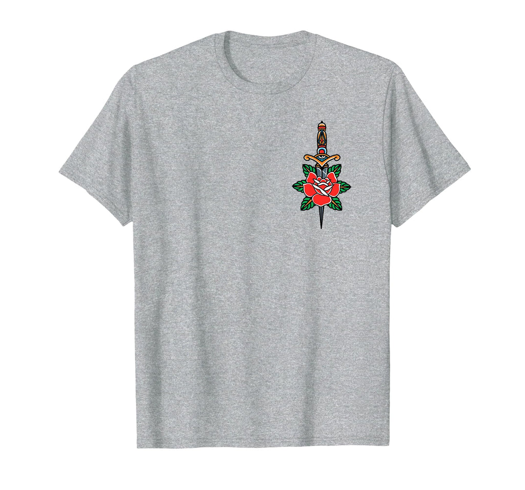 Fake Friends American Traditional T-Shirt - Aesthetic Graphic for Adults - T-Shirt, Sweatshirt, Hoodie