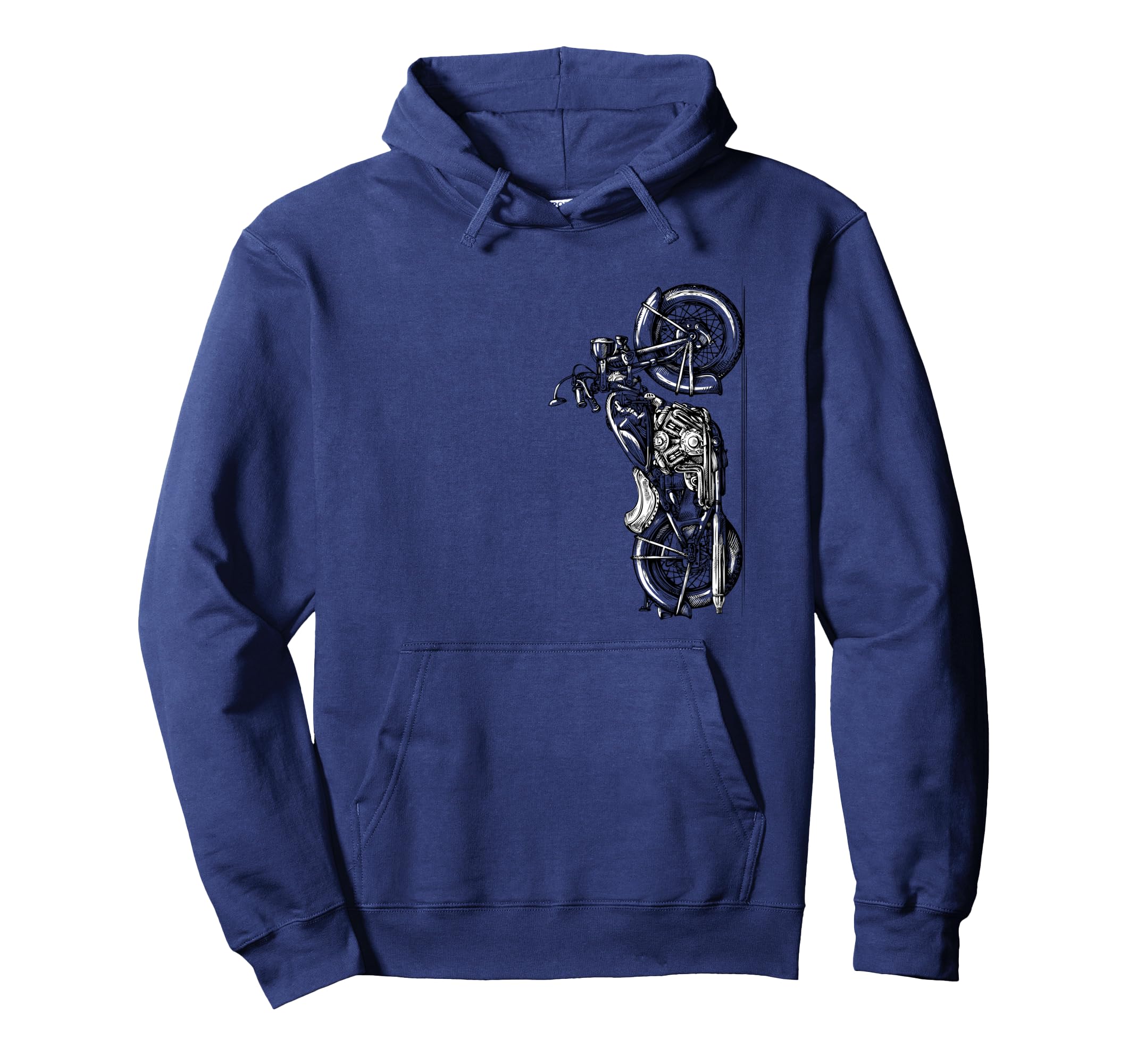 Motorcycling Biker Motorcycle Ride Hoodie - Graphic Print for Adults - T-Shirt, Sweatshirt, Hoodie
