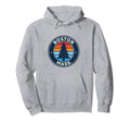 Boston Massachusetts Ma 70S Hoodie - Graphic Print Men Women - T-Shirt, Sweatshirt, Hoodie