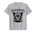 Antisocial Aesthetic Gothic T-Shirt - Fun Novelty Design for Adults - T-Shirt, Sweatshirt, Hoodie