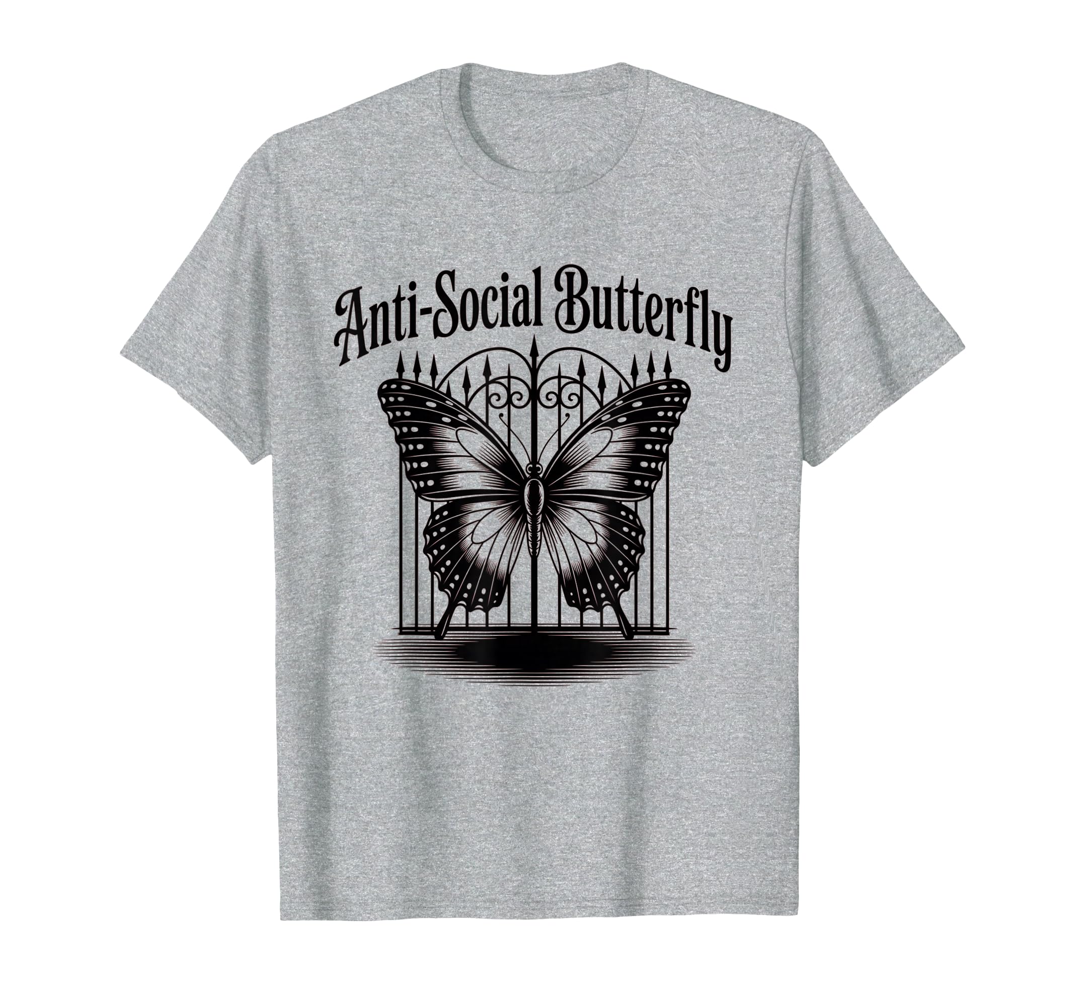 Antisocial Aesthetic Gothic T-Shirt - Fun Novelty Design for Adults - T-Shirt, Sweatshirt, Hoodie