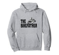 Biker Bikefather Biker Dad Funny Hoodie - Minimalist Print Men Women - T-Shirt, Sweatshirt, Hoodie