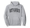 West Palm Beach Florida Us City State Hoodie - Graphic Print Men Women - T-Shirt, Sweatshirt, Hoodie