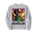 El Meowxicano Mexican Cat Desert Sweatshirt - Custom Art Print for Adults - T-Shirt, Sweatshirt, Hoodie
