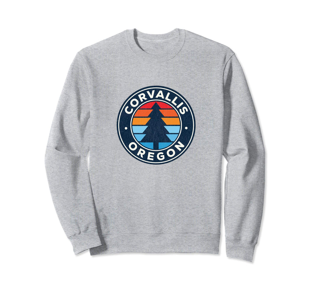Corvallis Oregon Or 70S Sweatshirt - Aesthetic Graphic Men Women - T-Shirt, Sweatshirt, Hoodie