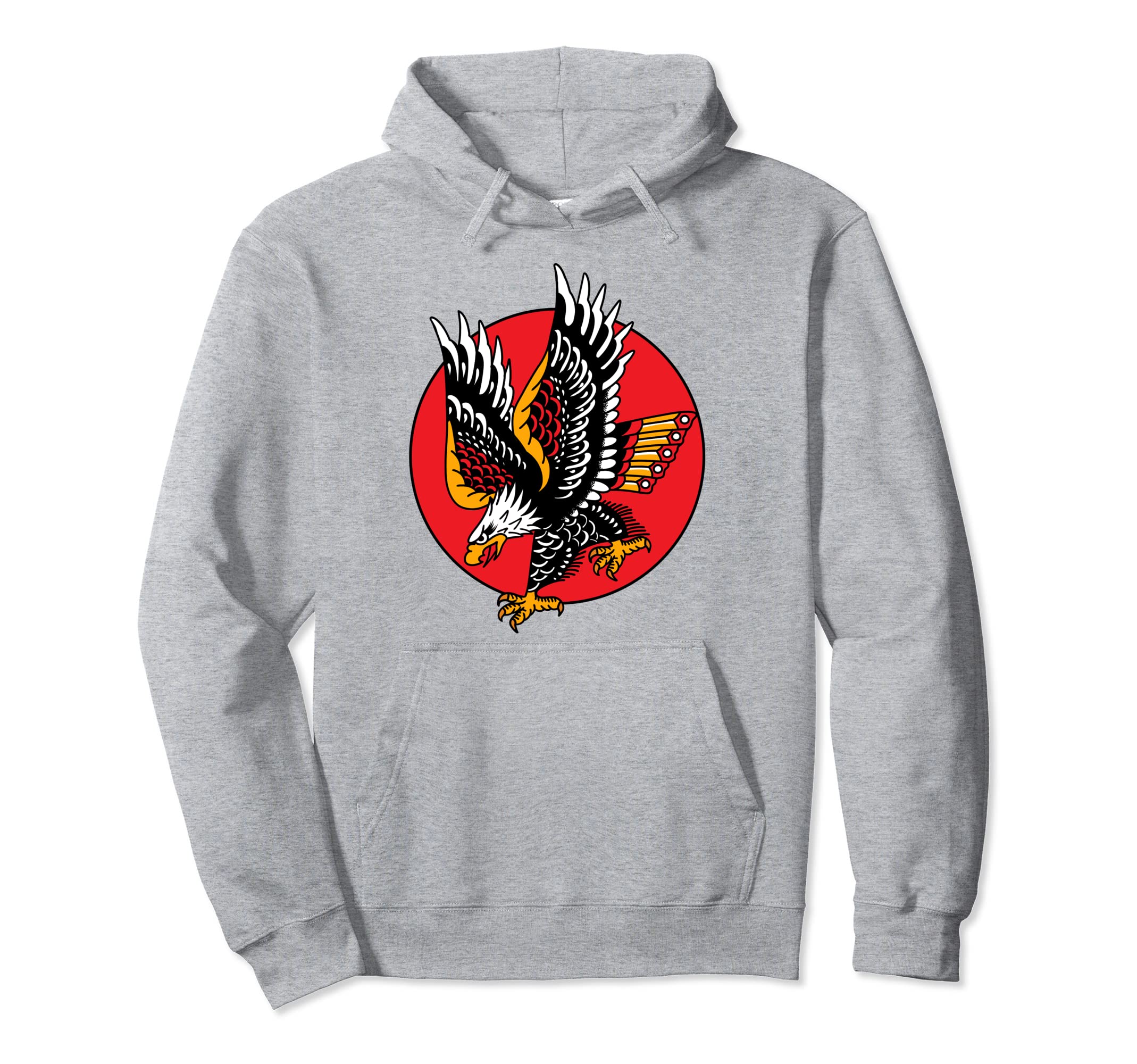 Traditional Tattoo Artist Ink Addict Eagle Hoodie - Streetwear Style Unisex - T-Shirt, Sweatshirt, Hoodie