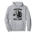 Funny Opossum Raccoon Screaming Is Hoodie - Aesthetic Graphic Men Women - T-Shirt, Sweatshirt, Hoodie
